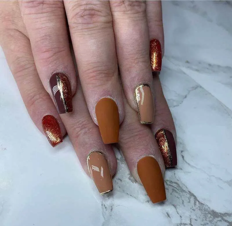 Gel nail art by Ari at Beautano, Nitshill, Glasgow